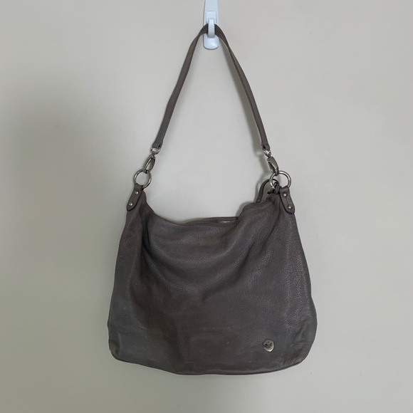 Poppy Barley Grey Shoulder Bag - Picture 1 of 2